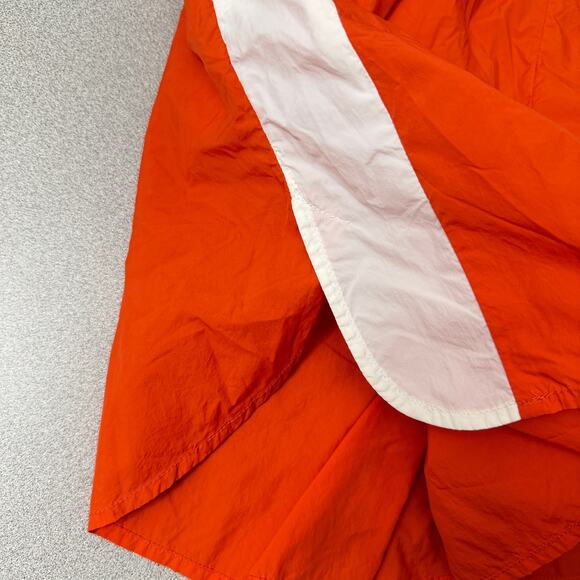 Rag & Bone Athletic Shorts XS Orange White Stripe Run Workout Train Lightweight - Picture 4 of 10